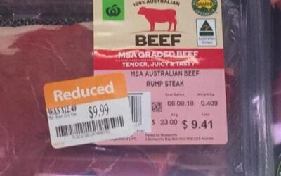 Las salvaguardas chinas a la importación de carne de vacuno australiana podrían reducirlas seriamente