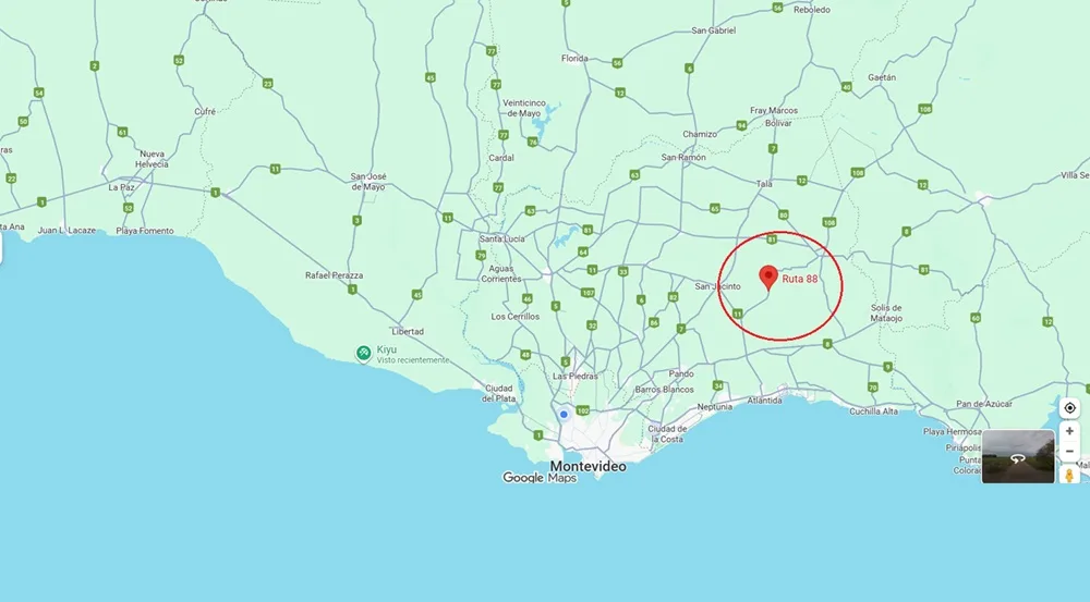 Bordaberry: La ruta 88 está en “estado calamitoso”. Pidió acciones del MTOP y la Intendencia de Canelones.