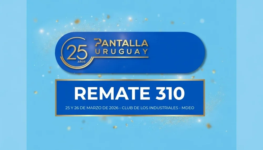 Pantalla Uruguay comienza hoy el remate 310.