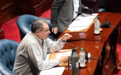 Senador Pereyra pidió “celeridad” y “consenso” para tratar proyectos de ley sobre la garrapata.