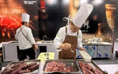 Chefs chinos presentan la carne uruguaya en Shenzen