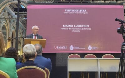 Lanzamiento de “Vitivinicultura como Cultura Viva del Uruguay”, en el Palacio Santos.