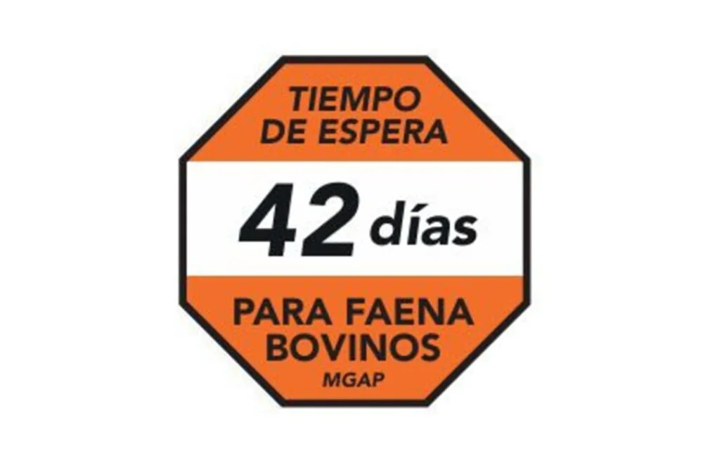 MGAP: Los envases veterinarios cuentan con octógonos sobre tiempos de espera.