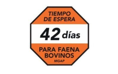 MGAP: Los envases veterinarios cuentan con octógonos sobre tiempos de espera.