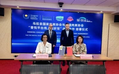 INAC refuerza vínculos en China y acuerda promoción de la carne uruguaya.