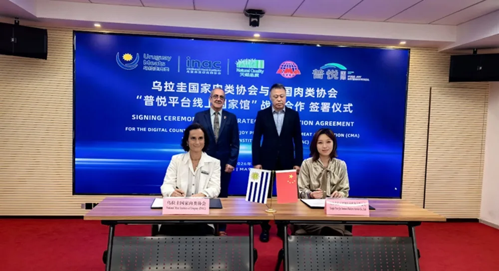 INAC refuerza vínculos en China y acuerda promoción de la carne uruguaya.