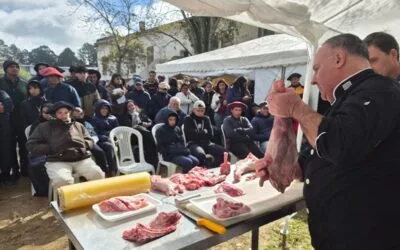 Capacitación y demostración de cortes ovinos en Cerro Largo y Treinta y Tres