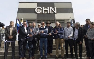 Se inauguró la Central Hortícola del Norte.