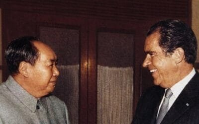 La primera visita de un presidente de EE.UU. a China fue en 1972.