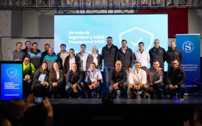 Montes del Plata reconoció a empresas contratistas por su desempeño en seguridad y salud ocupacional.