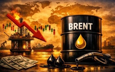 Fuerte caída del Brent: los efectos del anuncio de paz en la guerra en Irán.