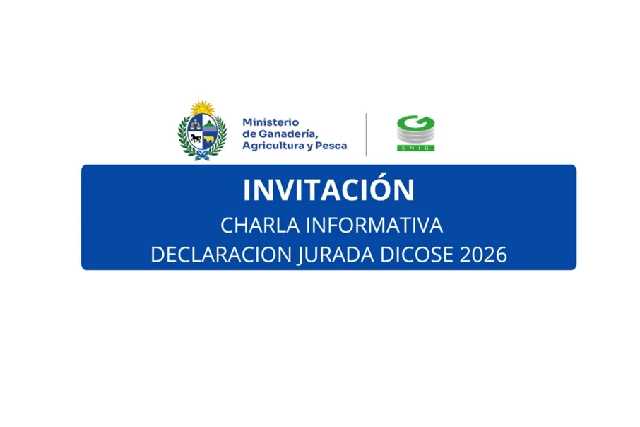 Mañana, charla informativa de SNIG sobre declaración jurada de Dicose 2026.