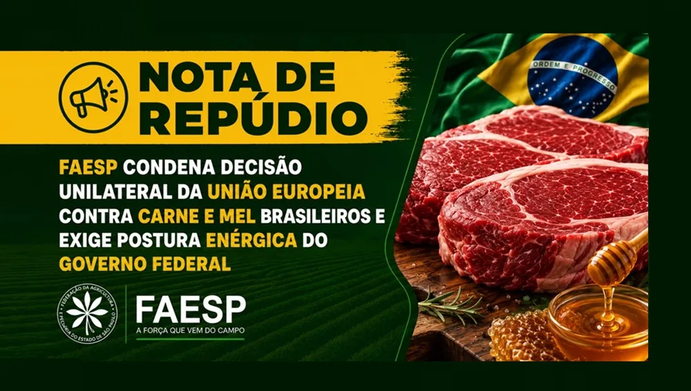 En Brasil condenan veto de la UE a la carne y la miel.