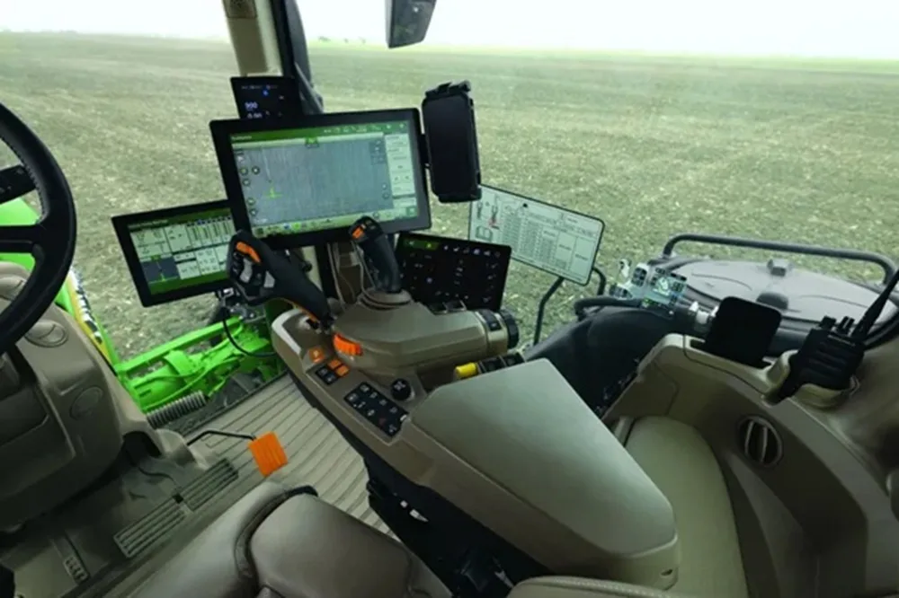 La tecnología no para, John Deere añade nuevas funciones a sus tractores.