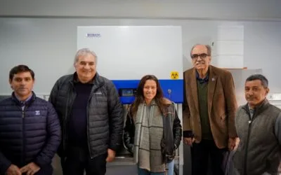 Facultad de Veterinaria recibió equipamiento para la Unidad de Avicultura.
