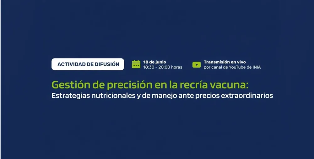 Jornada de difusión sobre gestión de precisión en la recría vacuna.