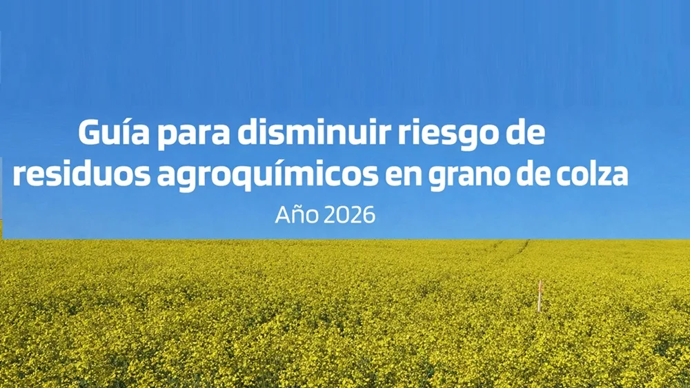 Fue lanzada la guía sobre residuos en colza.