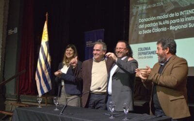 Intendencia de Colonia donó a Udelar predio donde funcionará la futura sede universitaria.