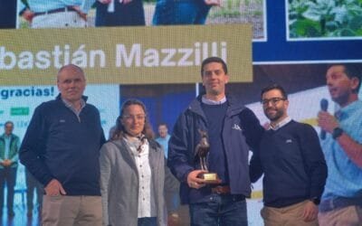 Sebastián Mazzilli, director del Sistema Agrícola-Ganadero de INIA, recibió el Premio Tero 2026.