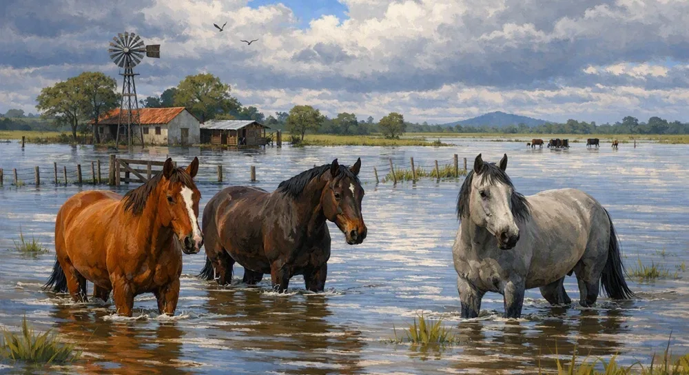Agosto con suelos recargados y lluvias por encima de lo normal.