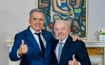 Lula agradeció a Orsi poder usar “excedente de la cuota uruguaya de exportación de carne bovina a China”.