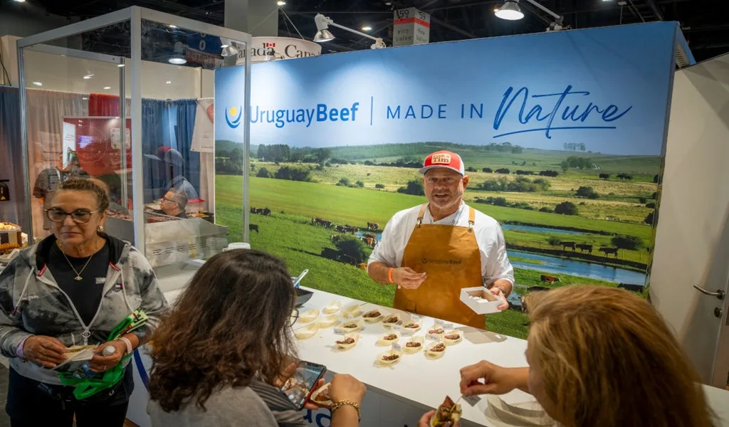 La carne uruguaya se destacó en una de las principales ferias alimentarias de Estados Unidos.