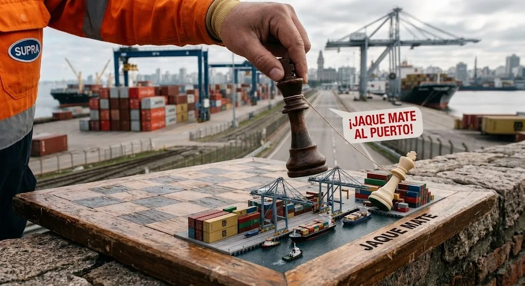 Ante pedidos de esencialidad, Castillo dijo que “el puerto no está en conflicto, solo la terminal de contenedores”.