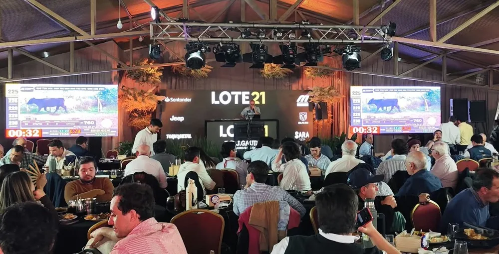 Hoy cierra el remate de Lote 21 que viene marcando ritmo, buena colocación y valores en alza.