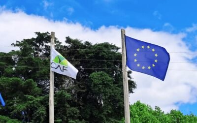Pueblo Apícola -integrante de CAF- recibió delegación de la UE.